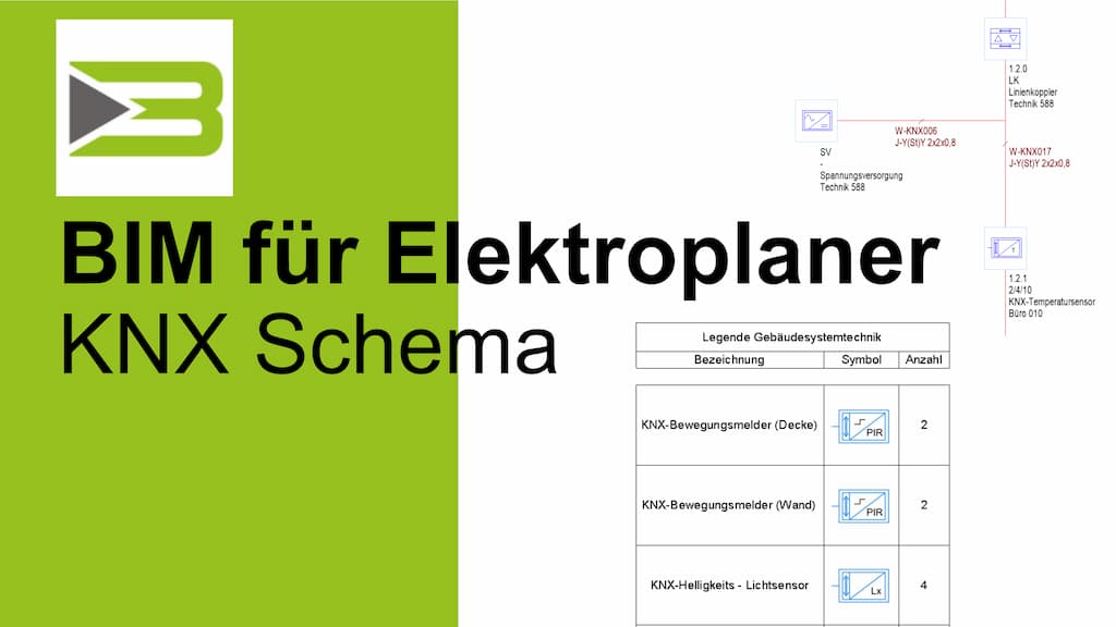 KNX Schema mit Revit