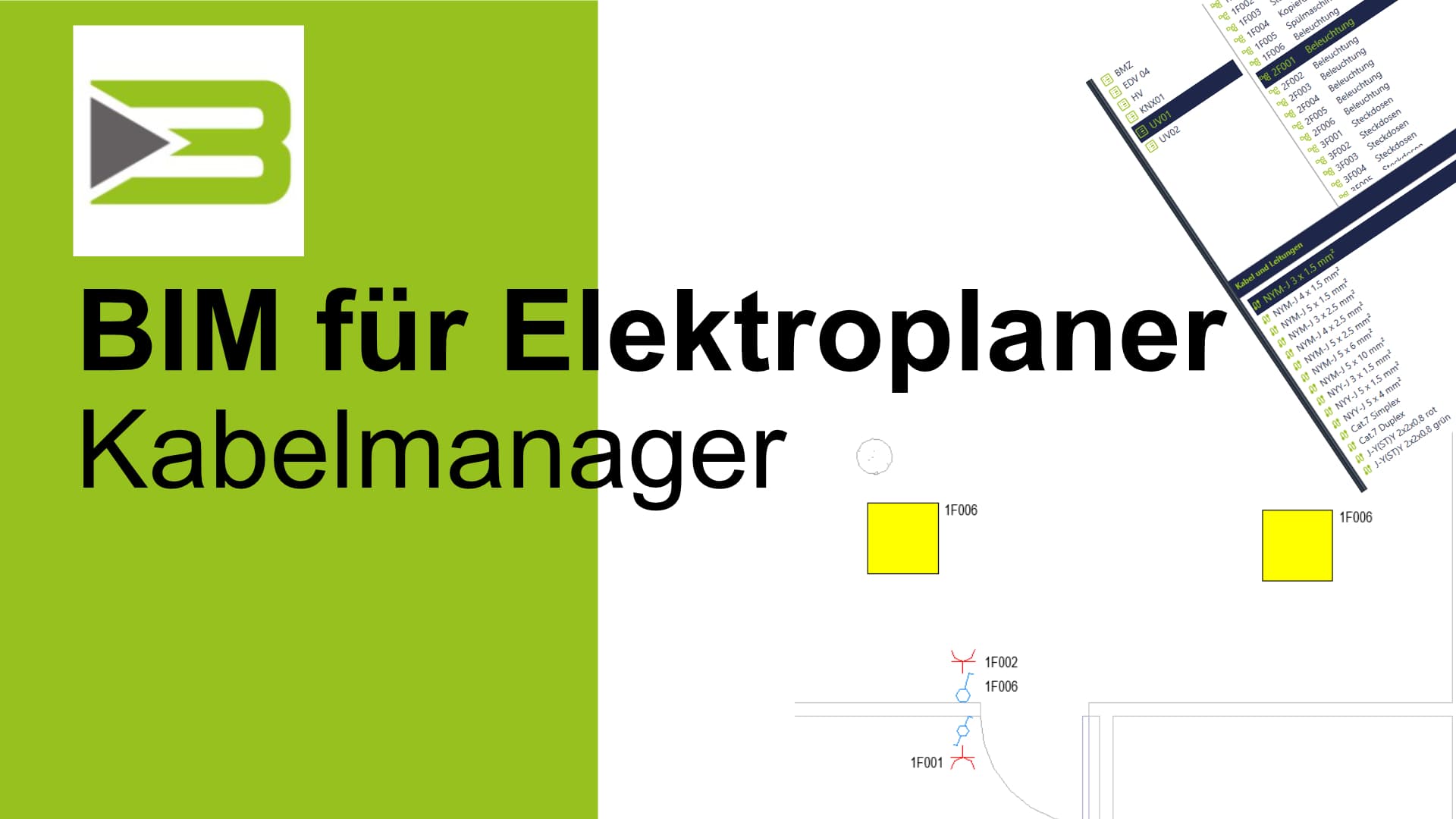 elkoBIM Revit Kabelmanager