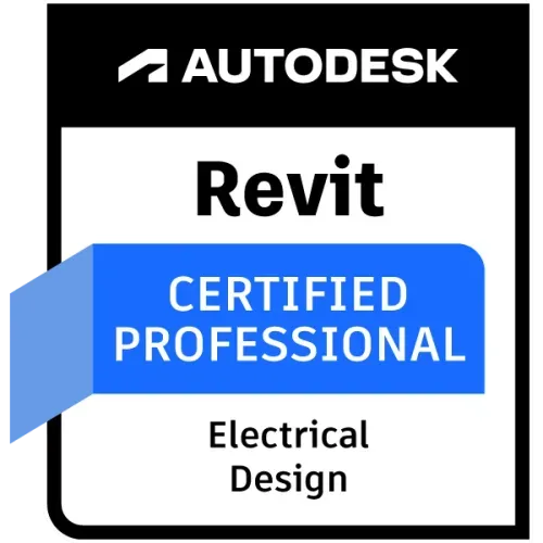 Autodesk Certified Professional - Revit Electrical Design