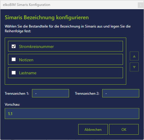 Simaris Export aus Revit