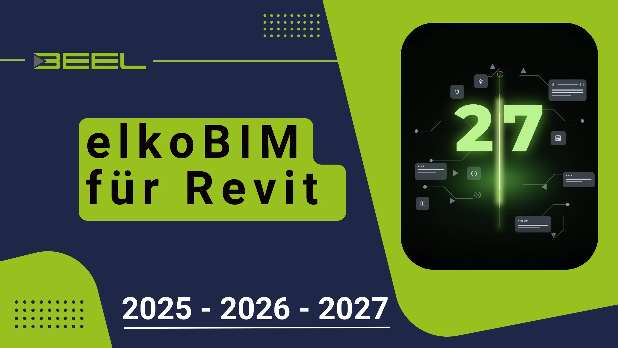 elkoBIM 27.1 ist da: Jetzt auch für Revit 2027